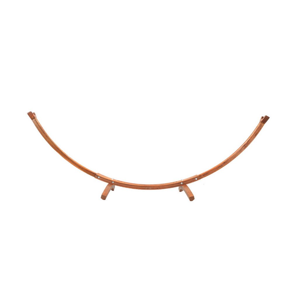 Gardeon Hammock Bed Stand Larch Wood 315cm Length - Home & Garden > Hammocks > Hammocks & Accessories - Rivercity House & Home Co. (ABN 18 642 972 209) - Affordable Modern Furniture Australia
