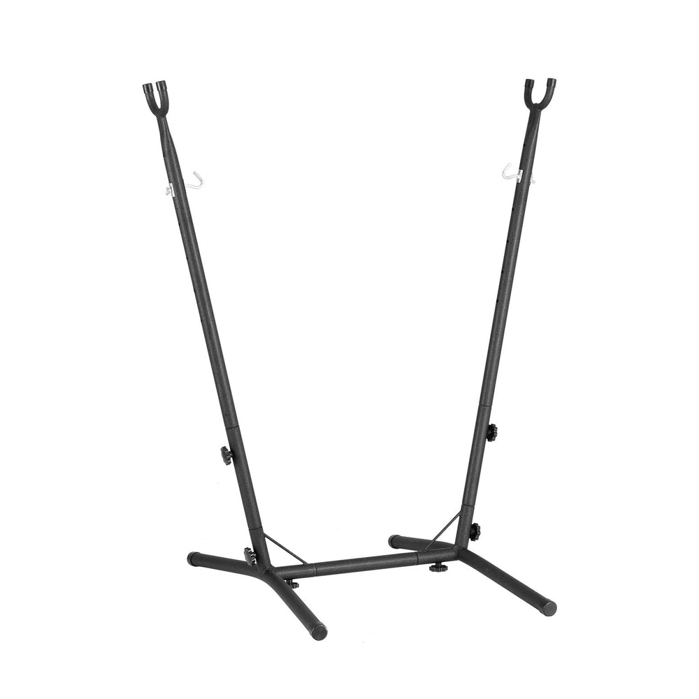 Gardeon Hammock Chair Stand Metal Frame Black - Home & Garden > Hammocks - Rivercity House & Home Co. (ABN 18 642 972 209) - Affordable Modern Furniture Australia