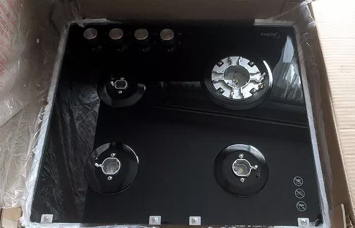 Gas Glass Cooktop 60cm Black - Appliances > Kitchen Appliances > Cooktops & Stoves - Rivercity House & Home Co. (ABN 18 642 972 209) - Affordable Modern Furniture Australia