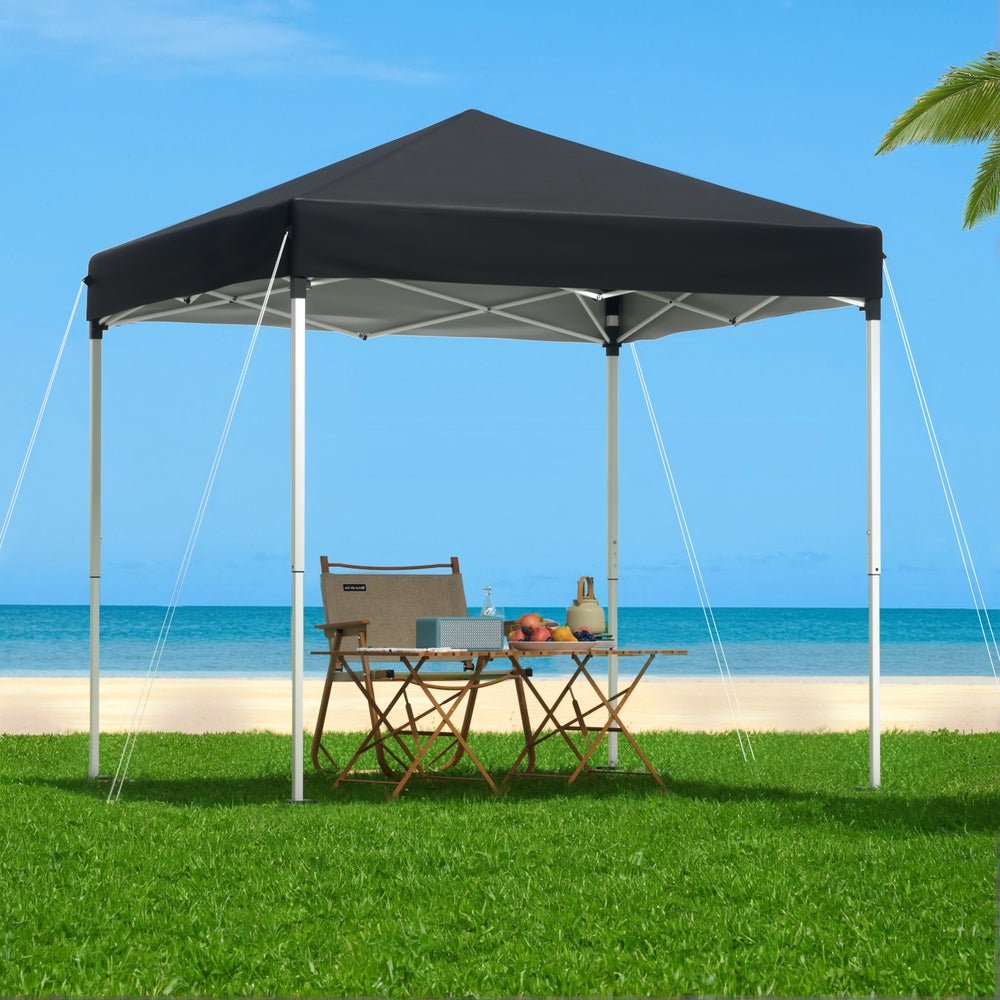 Gazebo 2x2m Outdoor Patio Garden Marquee Shade Black - Home & Garden > Shading > Canopies & Gazebos - Rivercity House & Home Co. (ABN 18 642 972 209) - Affordable Modern Furniture Australia