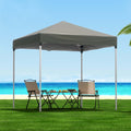 InstaHut 2x2m Outdoor Patio Gazebo with Base Pods - Grey