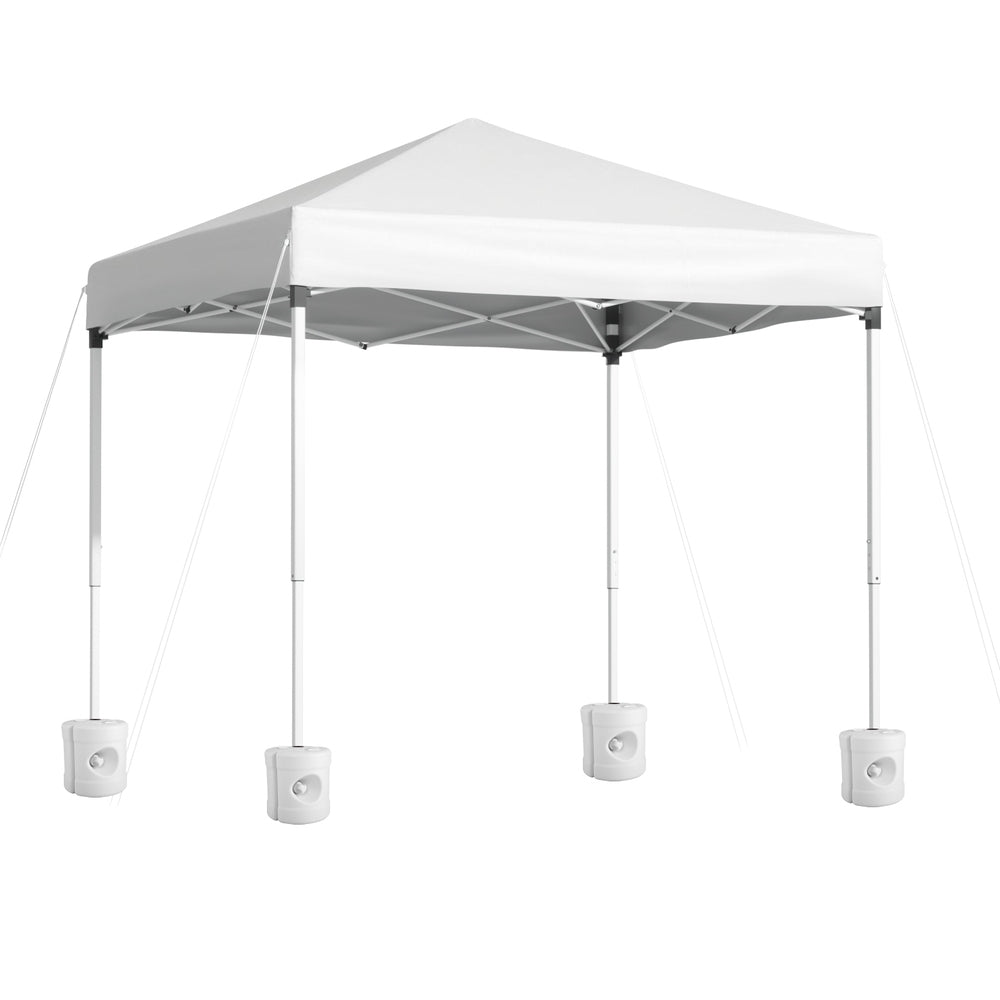 Gazebo 2x2m Outdoor Patio Garden Marquee Shade w/ Base Pods White - Home & Garden > Shading > Canopies & Gazebos - Rivercity House & Home Co. (ABN 18 642 972 209) - Affordable Modern Furniture Australia
