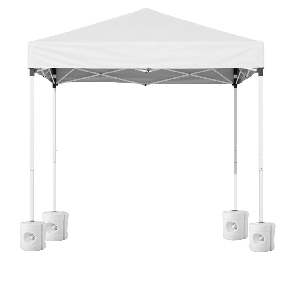 Gazebo 2x2m Outdoor Patio Garden Marquee Shade w/ Base Pods White - Home & Garden > Shading > Canopies & Gazebos - Rivercity House & Home Co. (ABN 18 642 972 209) - Affordable Modern Furniture Australia