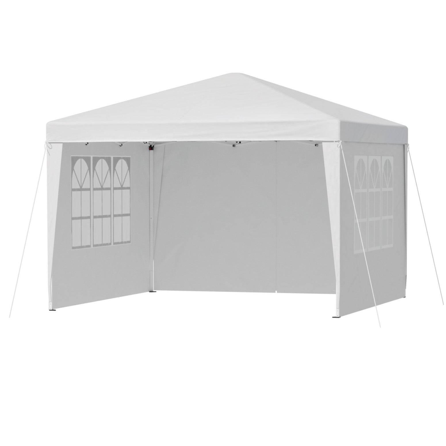Gazebo 3x3 Pop Up Marquee Folding Tent Wedding Gazebos Camping Outdoor Canopy White - Home & Garden > Shading > Canopies & Gazebos - Rivercity House & Home Co. (ABN 18 642 972 209) - Affordable Modern Furniture Australia
