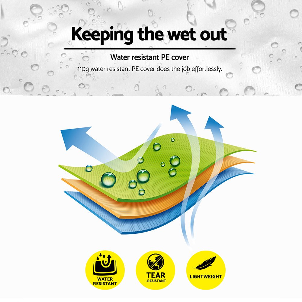 Gazebo 4x3m Marquee Outdoor Wedding Party Event Tent Home Iron Art Shade White - Home & Garden > Shading > Canopies & Gazebos - Rivercity House & Home Co. (ABN 18 642 972 209) - Affordable Modern Furniture Australia