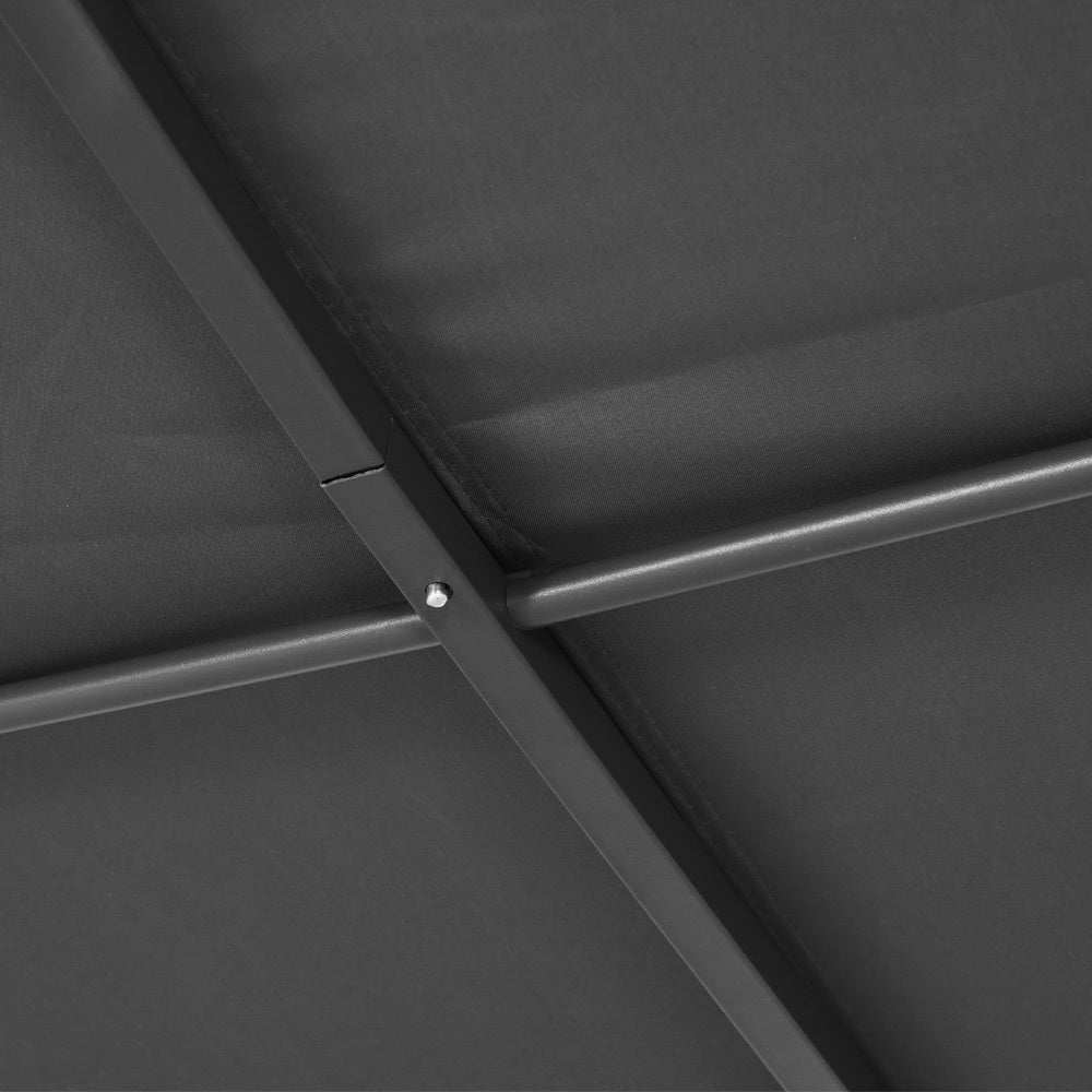Gazebo Marquee 3m Outdoor Event Wedding Tent Camping Party Shade Iron Art Canopy Grey - Home & Garden > Shading > Canopies & Gazebos - Rivercity House & Home Co. (ABN 18 642 972 209) - Affordable Modern Furniture Australia