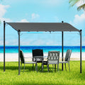 3m Iron Art Gazebo Marquee Outdoor Event Wedding Tent Canopy - Grey