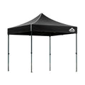 Gazebo Pop Up Marquee 3x3m Outdoor Tent Folding Wedding Gazebos Black