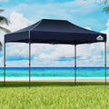 INSTAHUT 3x4.5m Pop Up Gazebo Folding Tent with 500D Oxford Fabric - Navy