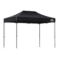 Gazebo Pop Up Marquee 3x4.5m Outdoor Tent Folding Wedding Gazebos Black