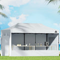 INSTAHUT 3x6m Pop-Up Gazebo Folding Tent with 500D Oxford Fabric - White