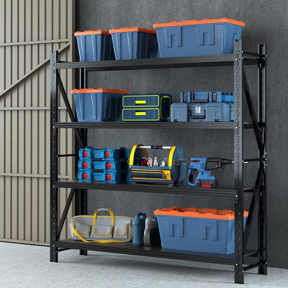 Giantz 2.4Mx2M Warehouse Shelving Garage Rack - Home & Garden > Storage - Rivercity House & Home Co. (ABN 18 642 972 209) - Affordable Modern Furniture Australia