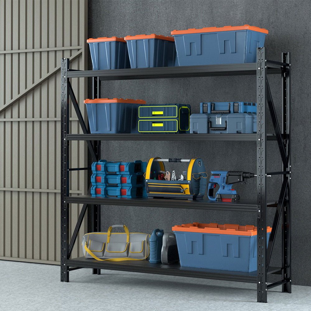 Giantz 2Mx2M Warehouse Shelving Garage Rack - Home & Garden > Storage - Rivercity House & Home Co. (ABN 18 642 972 209) - Affordable Modern Furniture Australia
