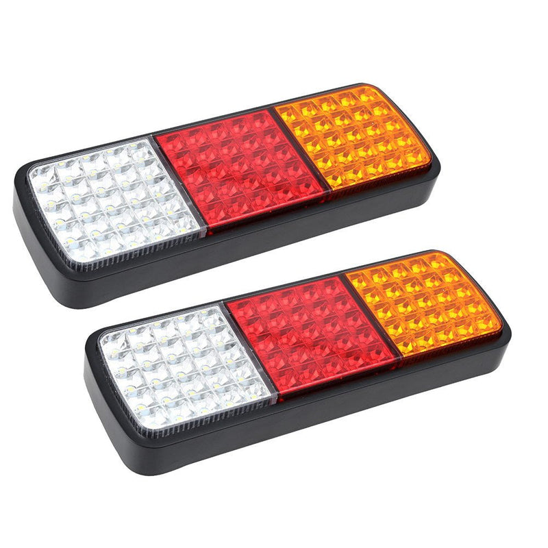 Giantz Pair 75 LED Tail Lights Stop Reverse Indicator 12V Ute Trailer Caravan Truck Boat - Auto Accessories > Lights - Rivercity House & Home Co. (ABN 18 642 972 209) - Affordable Modern Furniture Australia