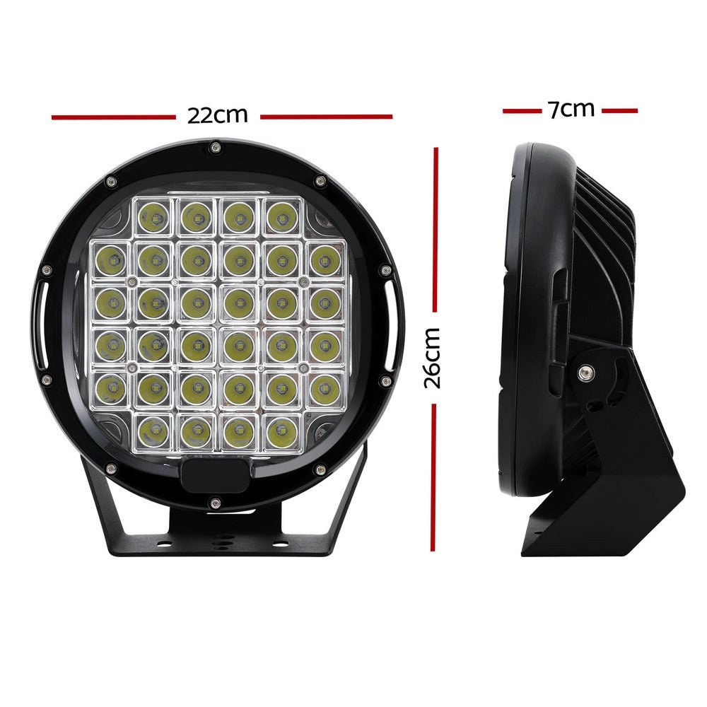 Giantz Pair LED Driving Lights 9 Inch Flood Spot Lights Car Truck SUV 12V 24V - Auto Accessories > Lights - Rivercity House & Home Co. (ABN 18 642 972 209) - Affordable Modern Furniture Australia