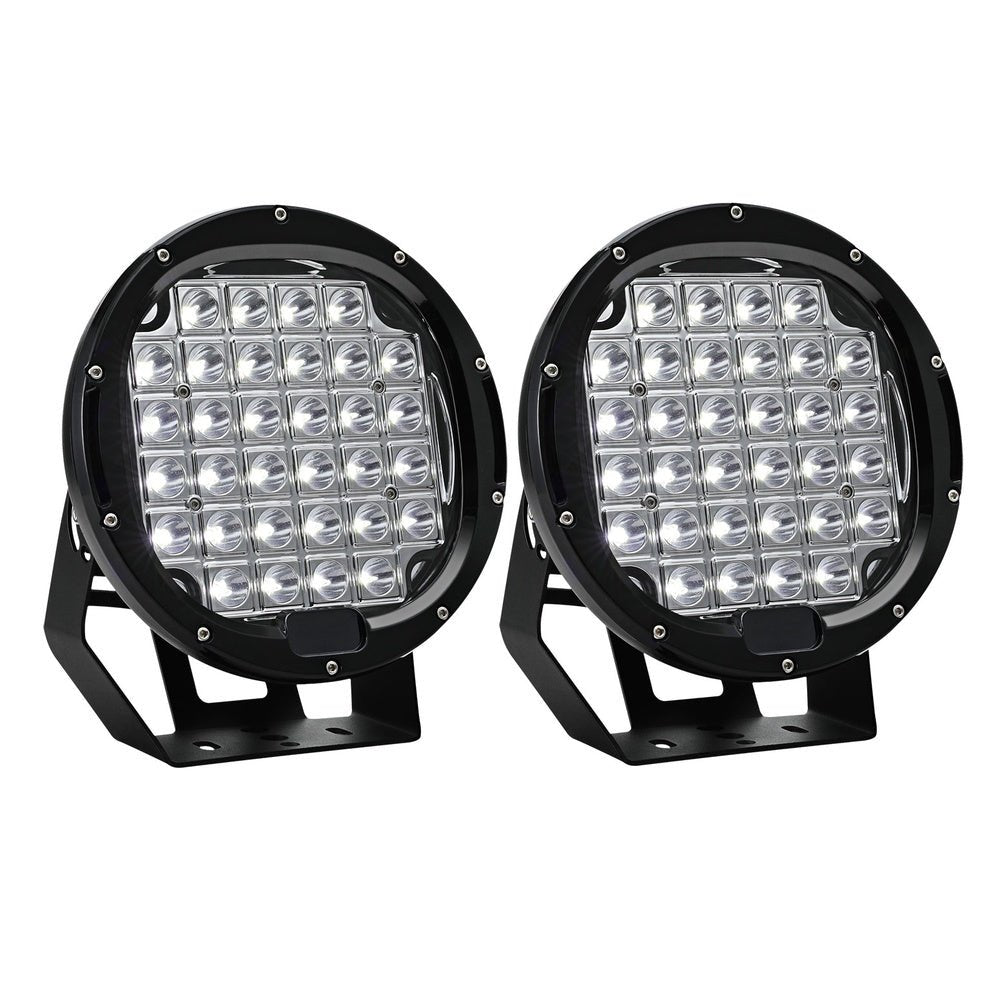 Giantz Pair LED Driving Lights 9 Inch Flood Spot Lights Car Truck SUV 12V 24V - Auto Accessories > Lights - Rivercity House & Home Co. (ABN 18 642 972 209) - Affordable Modern Furniture Australia