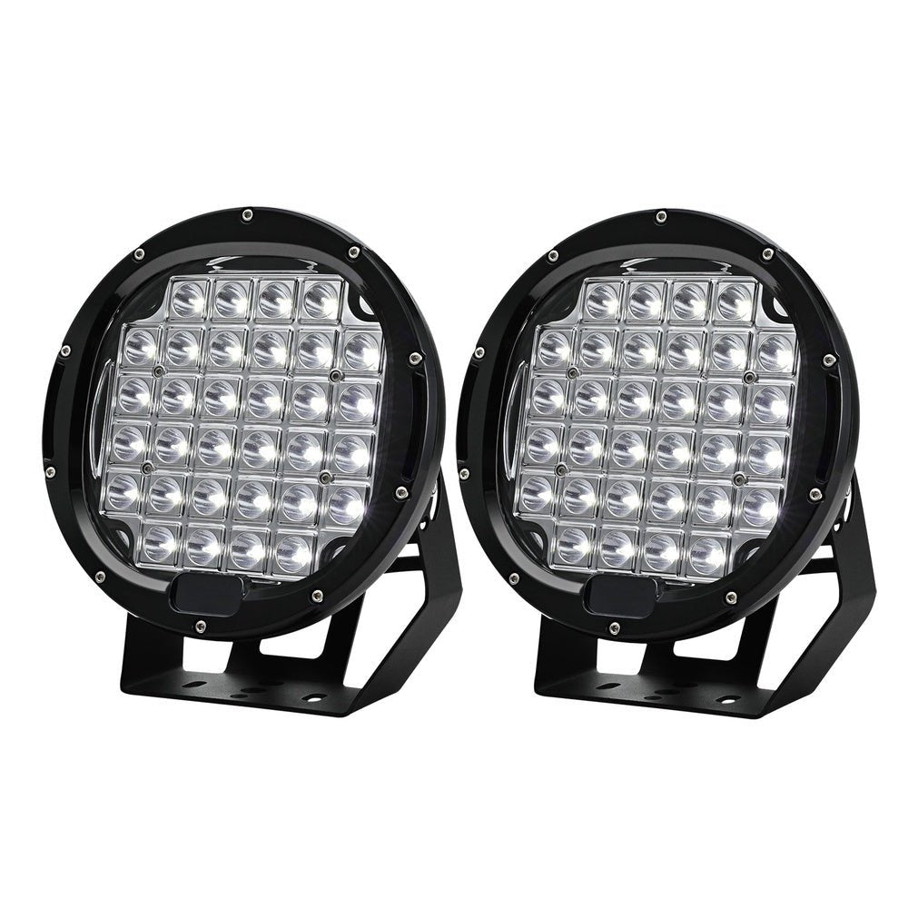 Giantz Pair LED Driving Lights 9 Inch Flood Spot Lights Car Truck SUV 12V 24V - Auto Accessories > Lights - Rivercity House & Home Co. (ABN 18 642 972 209) - Affordable Modern Furniture Australia