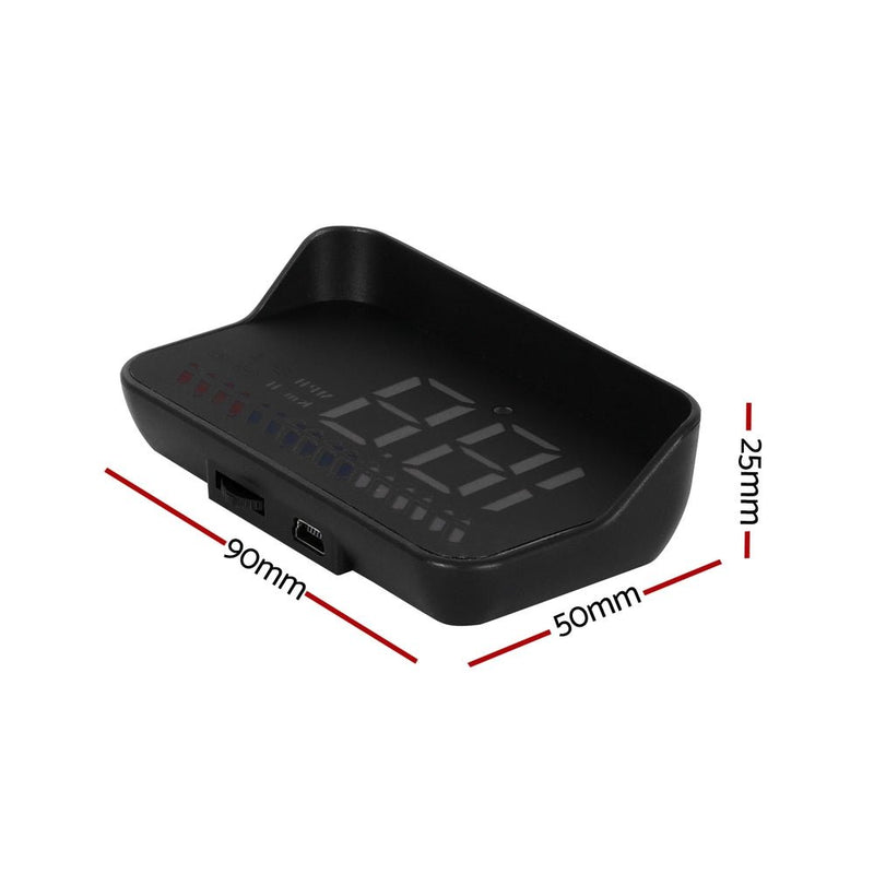 Giantz Universal Car Digital GPS Speedometer OBDHeads Up Display Overspeed Warning Alarm - Auto Accessories > Auto Accessories Others - Rivercity House & Home Co. (ABN 18 642 972 209) - Affordable Modern Furniture Australia