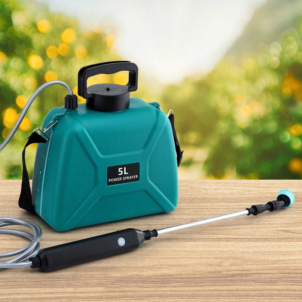 Giantz Weed Sprayer Garden Sprayer USB Charging Electric Shoulder Sprayer 5L - Home & Garden > Garden Tools > Herbicides - Rivercity House & Home Co. (ABN 18 642 972 209) - Affordable Modern Furniture Australia