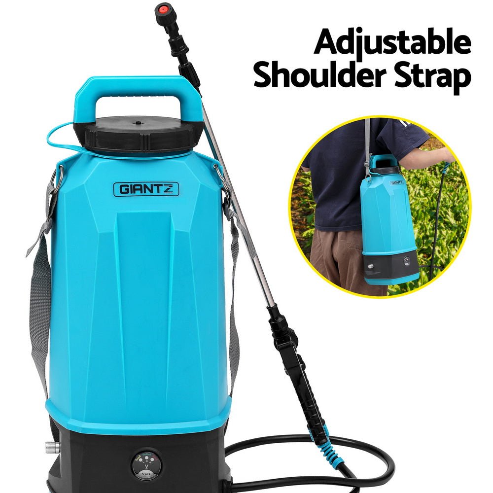 Giantz Weed Sprayer Pressure 8L Shoulder Pesticide - Home & Garden > Garden Tools - Rivercity House & Home Co. (ABN 18 642 972 209) - Affordable Modern Furniture Australia