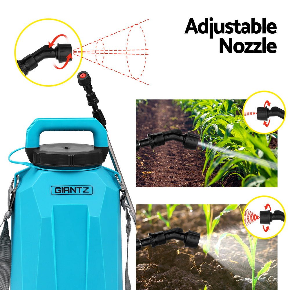 Giantz Weed Sprayer Pressure 8L Shoulder Pesticide - Home & Garden > Garden Tools - Rivercity House & Home Co. (ABN 18 642 972 209) - Affordable Modern Furniture Australia