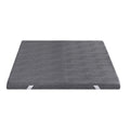 8cm Queen Memory Foam Mattress Topper Dual Layer Gel Bamboo Cover