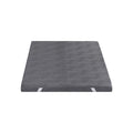 8cm Single Memory Foam Mattress Topper Dual Layer Gel Bamboo Cover