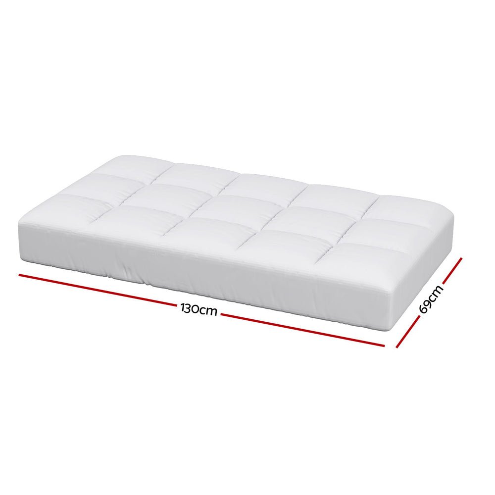 Giselle Bedding Mattress Topper Pillowtop Bamboo Cot - Home & Garden > Bedding - Rivercity House & Home Co. (ABN 18 642 972 209) - Affordable Modern Furniture Australia