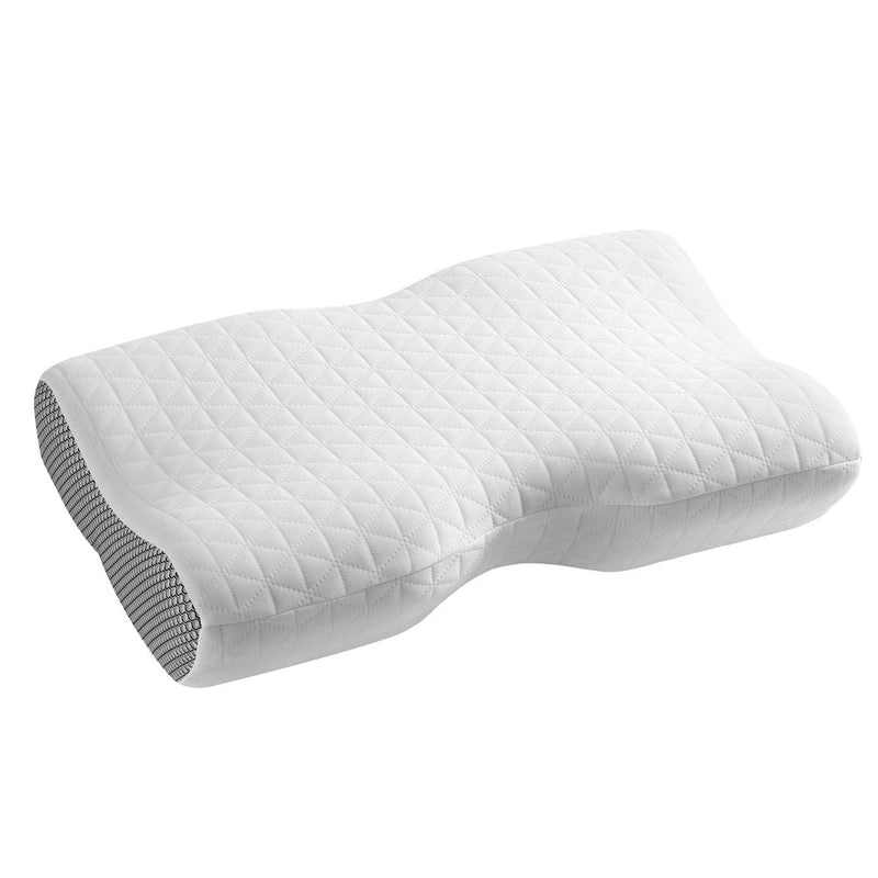 Giselle Memory Foam Pillow Contour Neck - Home & Garden > Bedding - Rivercity House & Home Co. (ABN 18 642 972 209) - Affordable Modern Furniture Australia