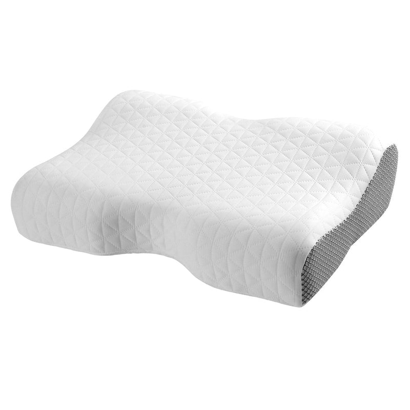 Giselle Memory Foam Pillow Contour Neck - Home & Garden > Bedding - Rivercity House & Home Co. (ABN 18 642 972 209) - Affordable Modern Furniture Australia