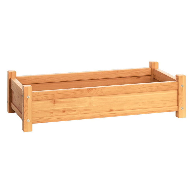 Green Fingers Garden Bed 65x33x16cm Wooden Planter Box Raised Container Growing - Home & Garden > Garden Beds > Garden Beds & Planters - Rivercity House & Home Co. (ABN 18 642 972 209) - Affordable Modern Furniture Australia