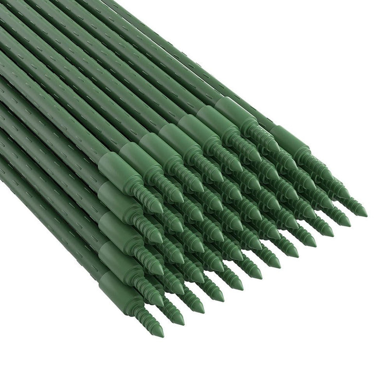 Green Fingers Garden Stakes Metal Plant Support 48pcs 60x1.1CM - Home & Garden > Garden Tools - Rivercity House & Home Co. (ABN 18 642 972 209) - Affordable Modern Furniture Australia