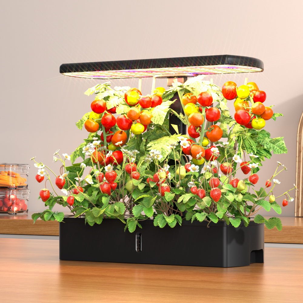 Green Fingers Hydroponics Growing System with LED lights - Home & Garden > Garden Tools - Rivercity House & Home Co. (ABN 18 642 972 209) - Affordable Modern Furniture Australia
