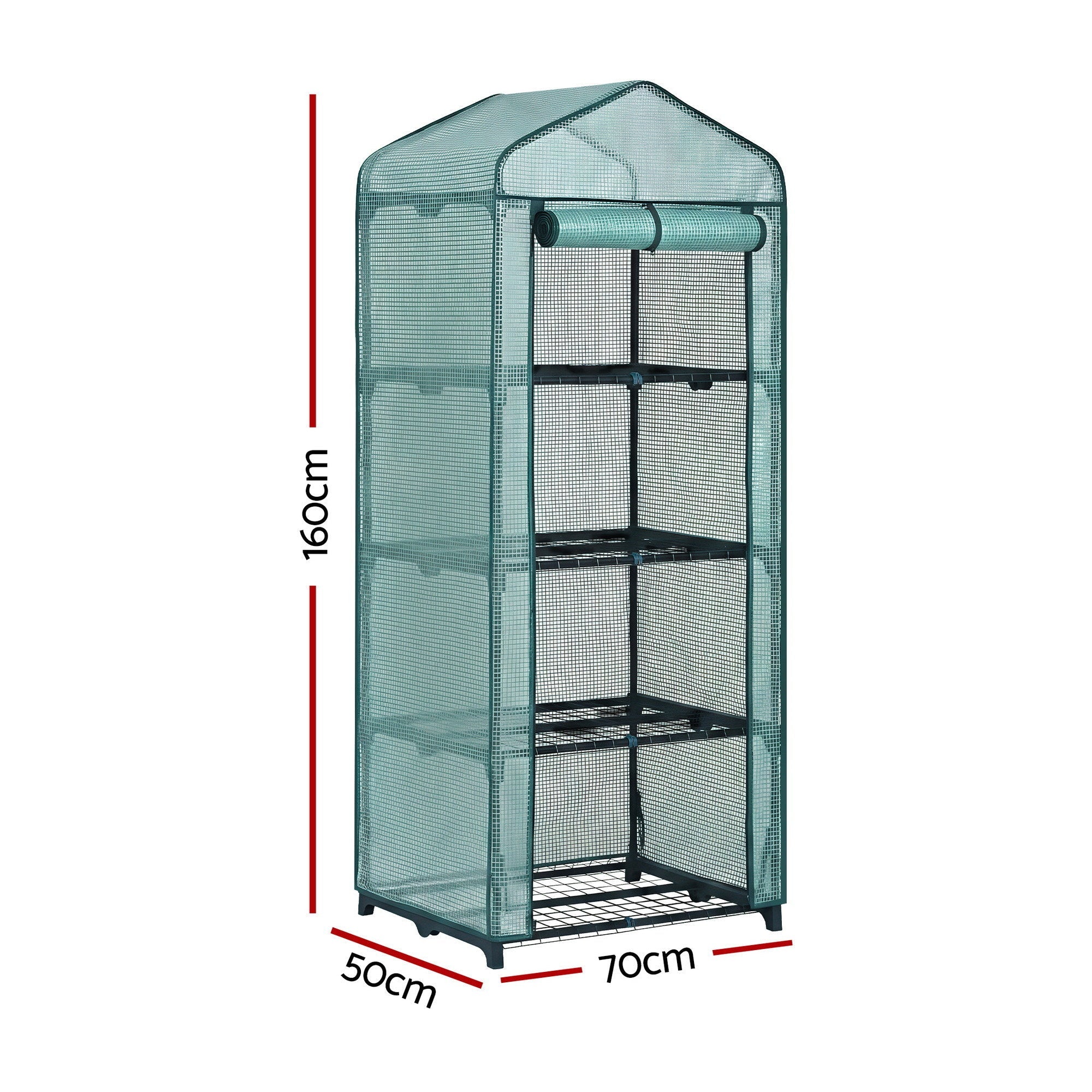 Greenhouse 4 Tiers Mini Green House Garden Bed 1.6x0.7x0.5M - Home & Garden > Greenhouses > Greenhouses & Accessories - Rivercity House & Home Co. (ABN 18 642 972 209) - Affordable Modern Furniture Australia