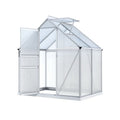Premium Aluminium Polycarbonate Garden Storage Greenhouse 3.1Mx1.9Mx2.0M - Green