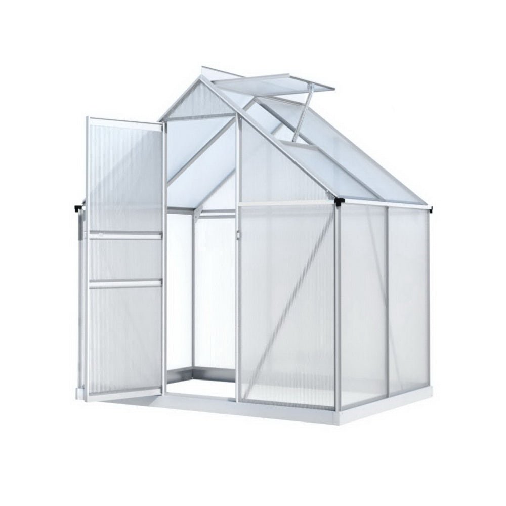 Greenhouse Aluminium Polycarbonate Premium Garden Storage Shed 3.1Mx1.9Mx2.0M - Home & Garden > Greenhouses > Greenhouses & Accessories - Rivercity House & Home Co. (ABN 18 642 972 209) - Affordable Modern Furniture Australia