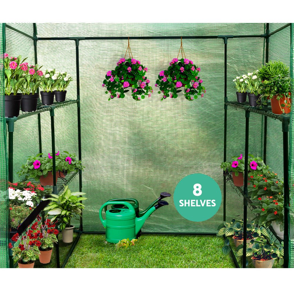 Greenhouse Green House Tunnel 2MX1.55M Garden Shed Storage Plant - Home & Garden > Green Houses - Rivercity House & Home Co. (ABN 18 642 972 209) - Affordable Modern Furniture Australia