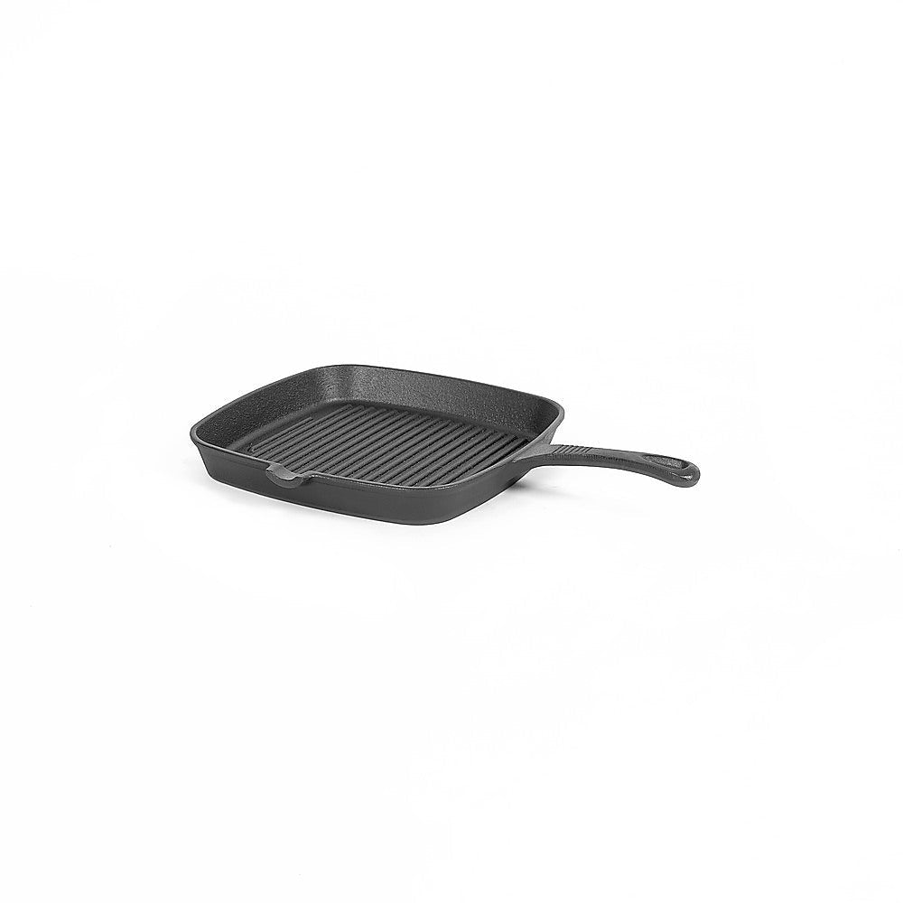 Grill Plate Non Stick Frying Pan Fry - Home & Garden > Kitchenware > Kitchen Utensils - Rivercity House & Home Co. (ABN 18 642 972 209) - Affordable Modern Furniture Australia