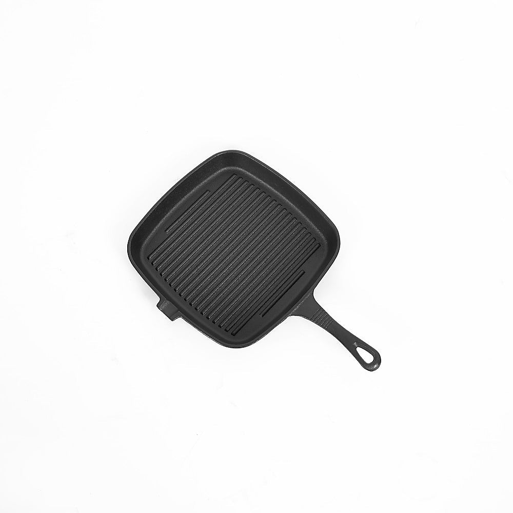 Grill Plate Non Stick Frying Pan Fry - Home & Garden > Kitchenware > Kitchen Utensils - Rivercity House & Home Co. (ABN 18 642 972 209) - Affordable Modern Furniture Australia