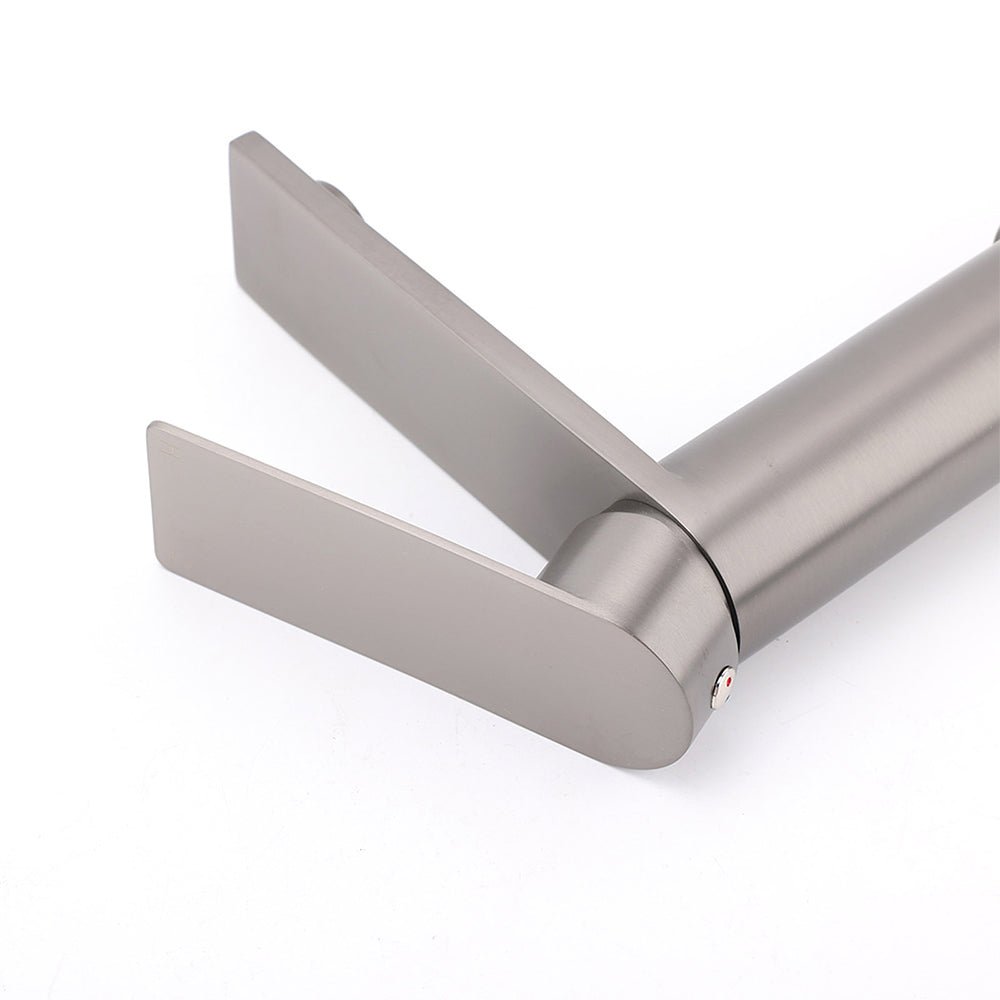 Gun Metal Grey Bathroom Basin Mixer Vanity Sink Square Faucet Spout Laundry Tap - Furniture > Bathroom > Shower Heads & Screens - Rivercity House & Home Co. (ABN 18 642 972 209) - Affordable Modern Furniture Australia