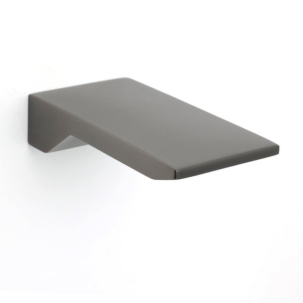 Gun Metal Grey Square Stainless Steel Bathtub Flat Spout Waterfall Filler Outlet - Furniture > Bathroom > Shower Heads & Screens - Rivercity House & Home Co. (ABN 18 642 972 209) - Affordable Modern Furniture Australia