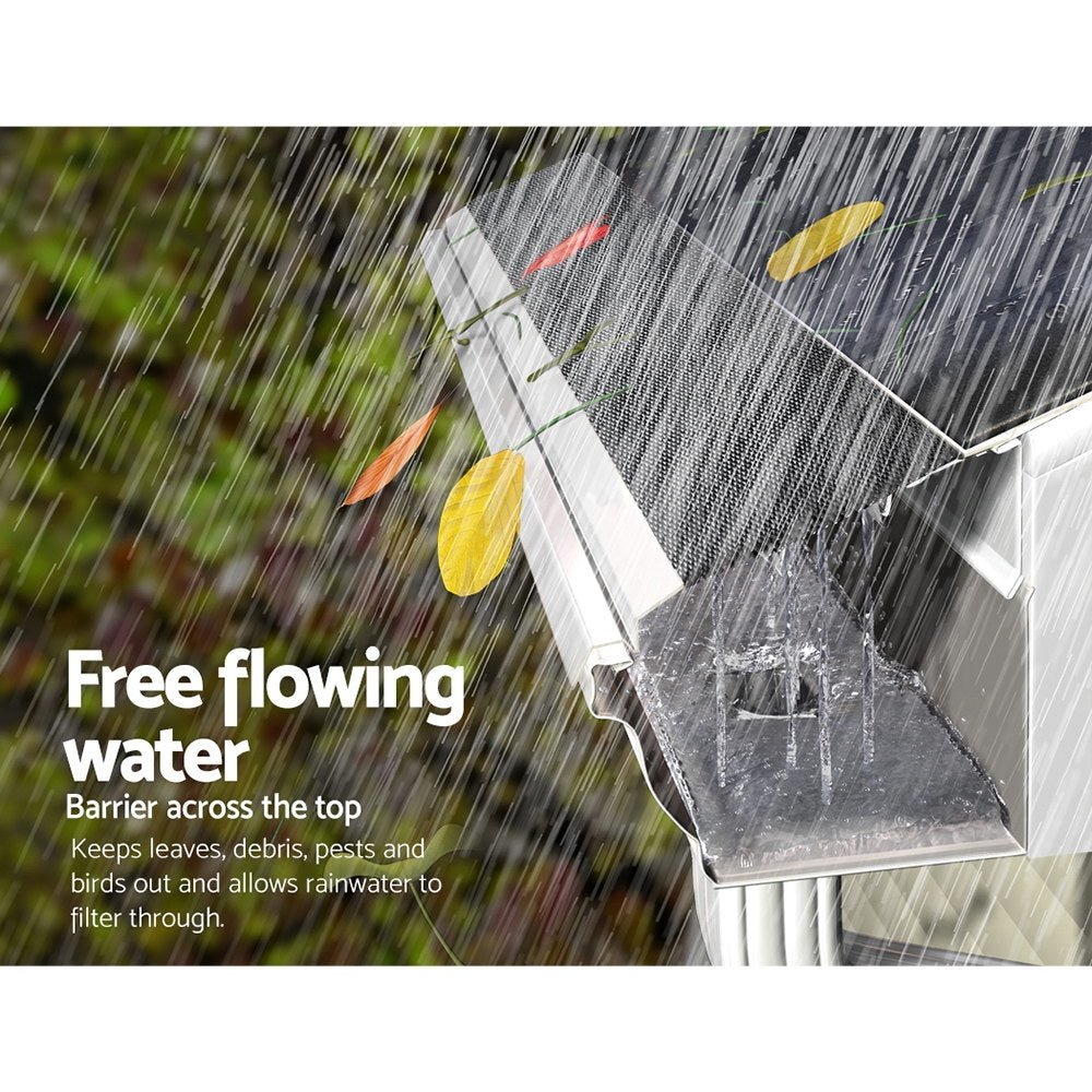 Gutter Guard Aluminium Mesh 30M 100x20cm Black - Home & Garden > DIY > Building Materials - Rivercity House & Home Co. (ABN 18 642 972 209) - Affordable Modern Furniture Australia