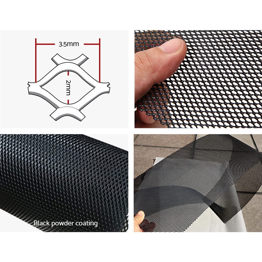 Gutter Guard Aluminium Mesh 30M 100x20cm Black - Home & Garden > DIY > Building Materials - Rivercity House & Home Co. (ABN 18 642 972 209) - Affordable Modern Furniture Australia