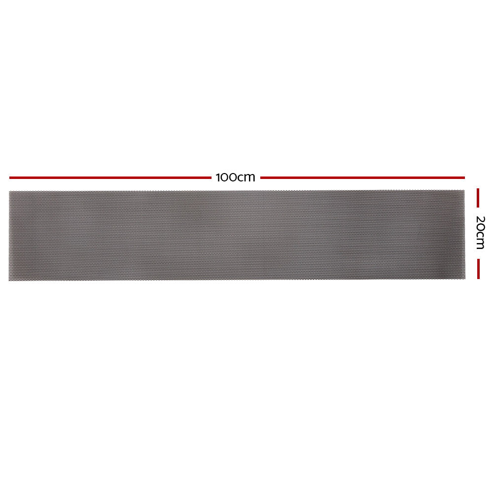 Gutter Guard Aluminium Mesh 60M 100x20cm Black - Home & Garden > DIY > Building Materials - Rivercity House & Home Co. (ABN 18 642 972 209) - Affordable Modern Furniture Australia