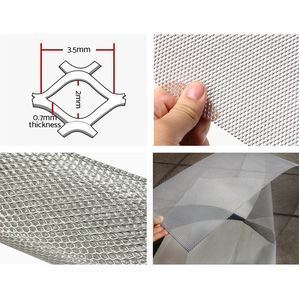 Gutter Guard Aluminium Mesh 60M 100x20cm Silver - Home & Garden > DIY > Building Materials - Rivercity House & Home Co. (ABN 18 642 972 209) - Affordable Modern Furniture Australia