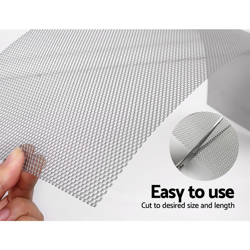 Gutter Guard Aluminium Mesh 60M 100x20cm Silver - Home & Garden > DIY > Building Materials - Rivercity House & Home Co. (ABN 18 642 972 209) - Affordable Modern Furniture Australia