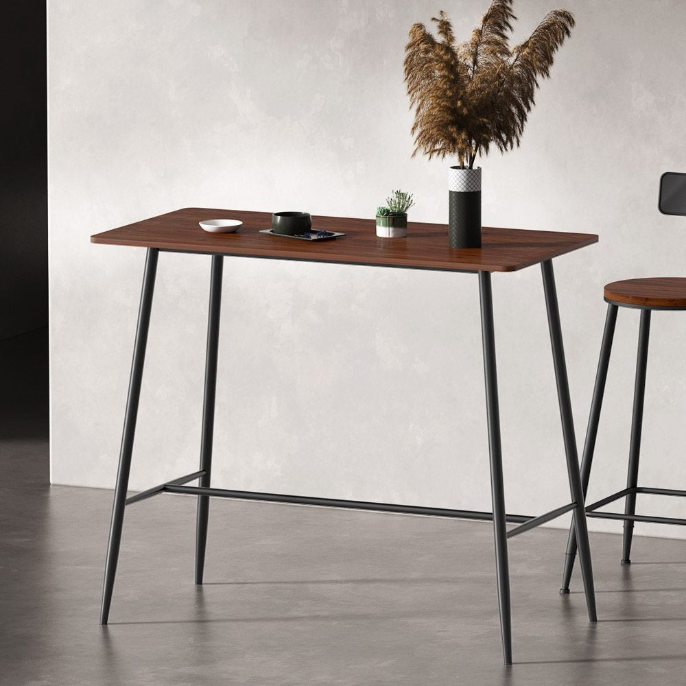 Halle Bar Table 120CM Rectangular - Furniture > Dining > Dining Tables - Rivercity House & Home Co. (ABN 18 642 972 209) - Affordable Modern Furniture Australia