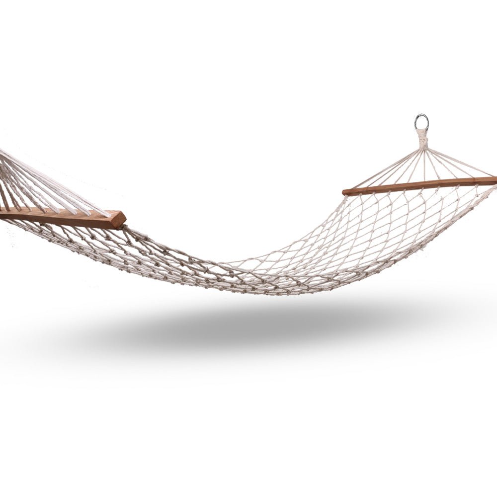 Hammock Bed Outdoor Chair Camping Hammocks Hanging Mesh - Home & Garden > Hammocks > Hammocks & Accessories - Rivercity House & Home Co. (ABN 18 642 972 209) - Affordable Modern Furniture Australia