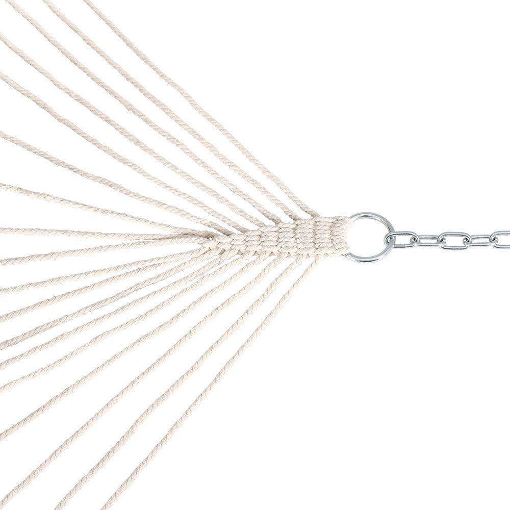 Hammock Bed Outdoor Portable Hanging Chair Camping Blue - Home & Garden > Hammocks > Hammocks & Accessories - Rivercity House & Home Co. (ABN 18 642 972 209) - Affordable Modern Furniture Australia