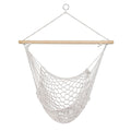 Hammock Chair Outdoor Hanging Camping Mesh Indoor Cream